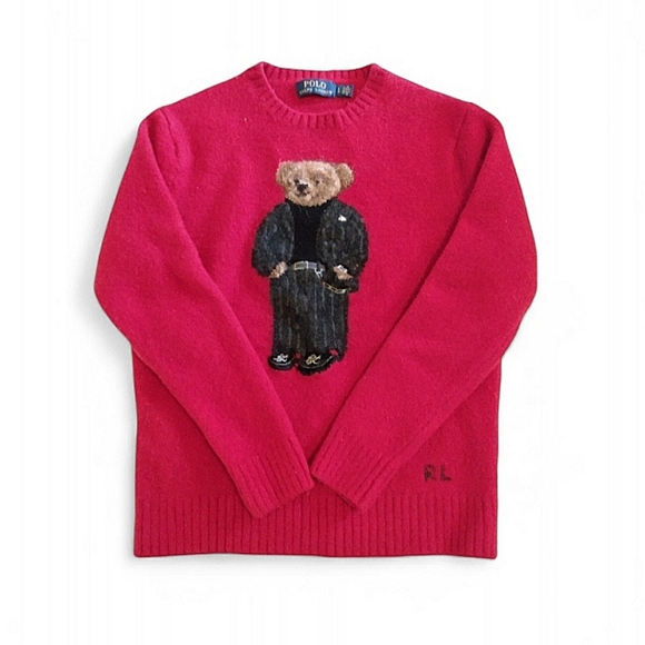 Polo Ralph Lauren Teddy Bear ResWool Sweater - Picture 1 of 2